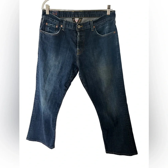 Men’s lucky jeans in excellent condition size 34 with 28 inseam - Picture 4 of 6